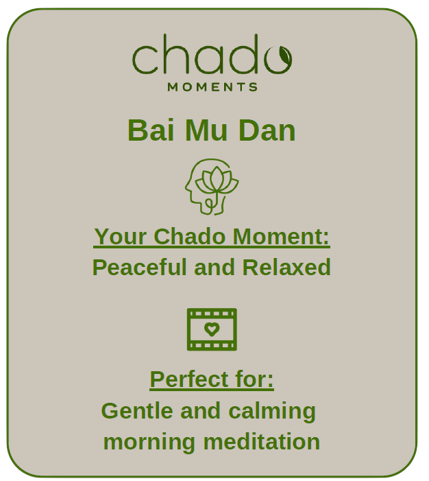 Bai Mu Dan - Pivoine Blanche