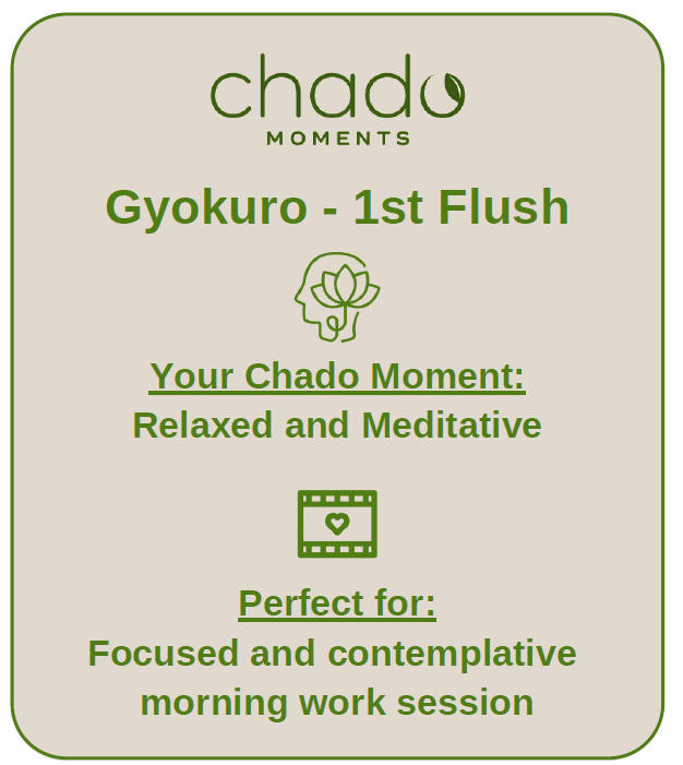 Gyokuro 1ère chasse