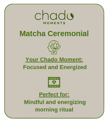 Ceremonial Matcha